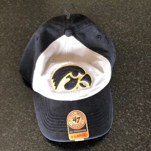 NWT Iowa Hawkeyes ‘47 baseball hat cap XL